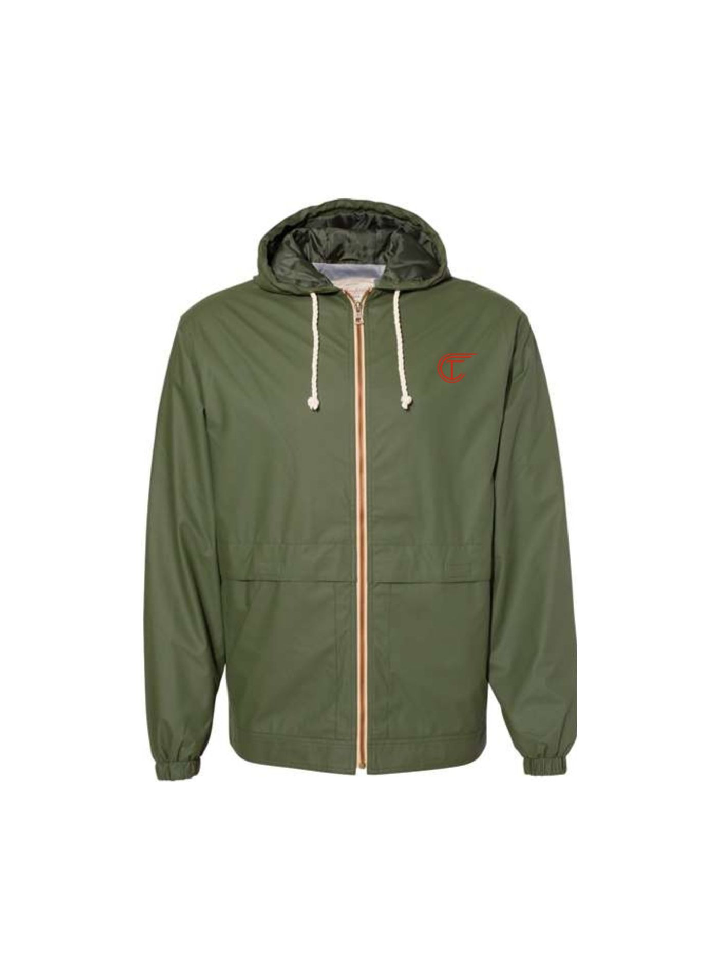 CrossTown Vintage Hooded Rain Jacket