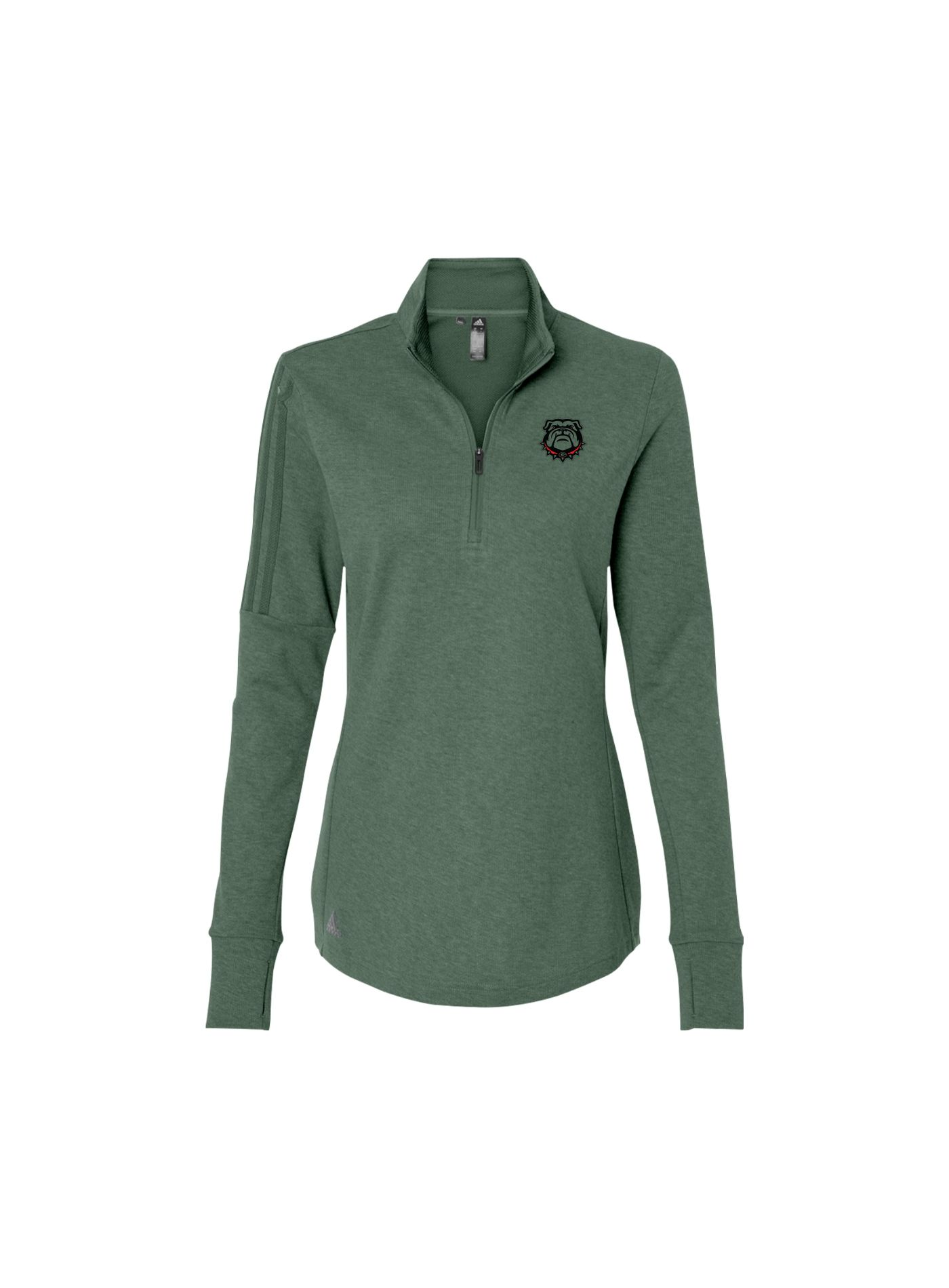 Gossett Adidas Women's 3-Stripes 1/4-Zip
