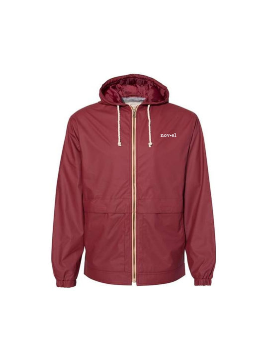 novel Vintage Hooded Rain Jacket