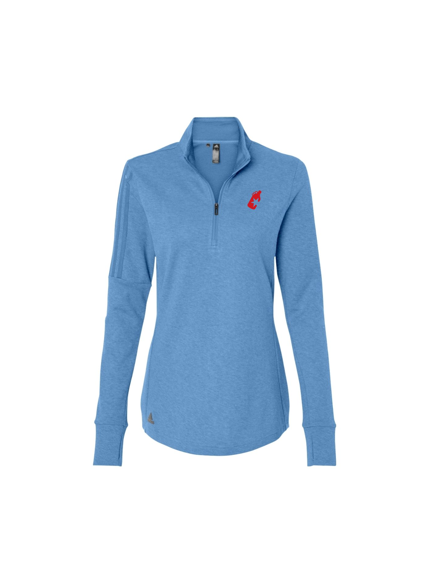 Bitter Pops Adidas Women's 3-Stripes 1/4-Zip