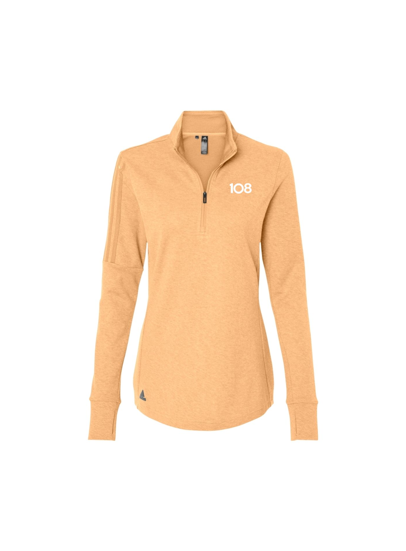 108 Adidas Women's 3-Stripes 1/4-Zip
