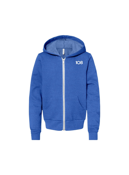 108 Youth BELLA+CANVAS Fleece Hoodie