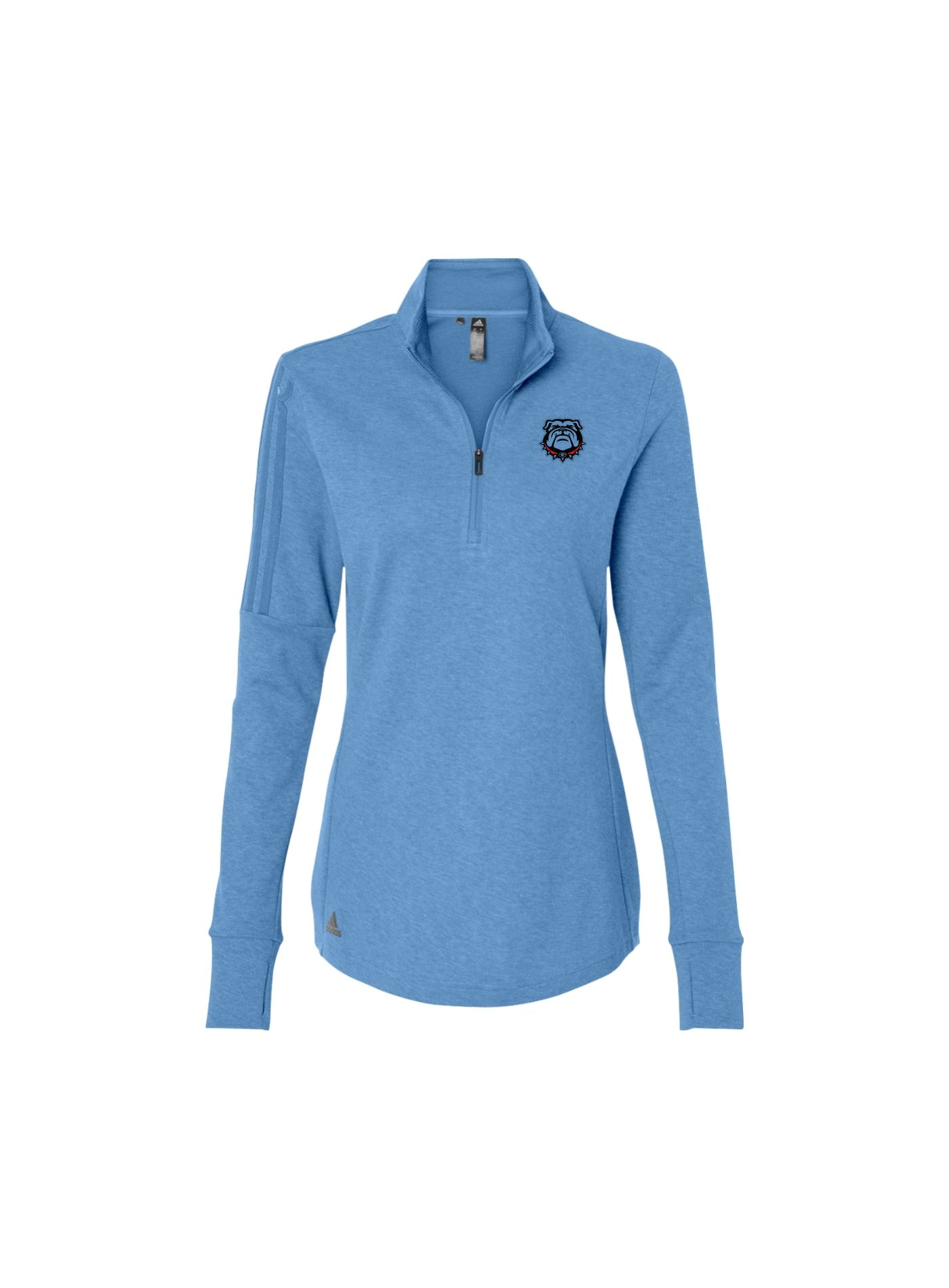 Gossett Adidas Women's 3-Stripes 1/4-Zip