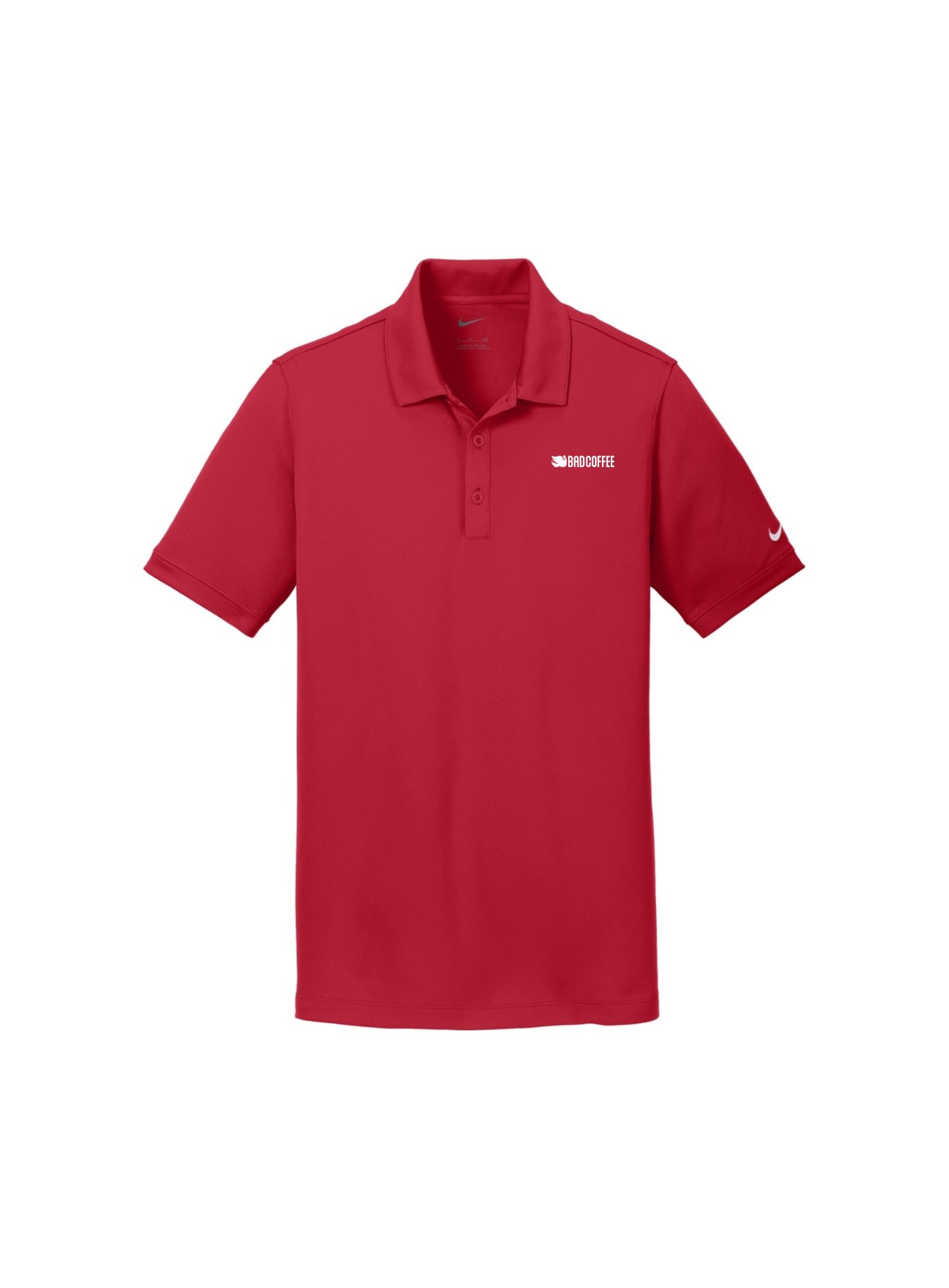 Bad Coffee Nike Dri-FIT Pique Polo