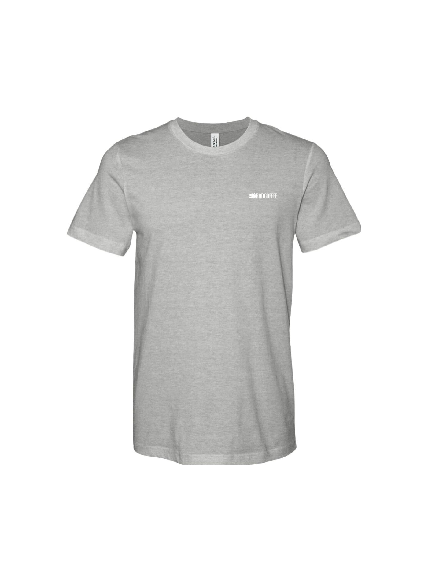 Bad Coffee Bella+Canvas Heathered Tee