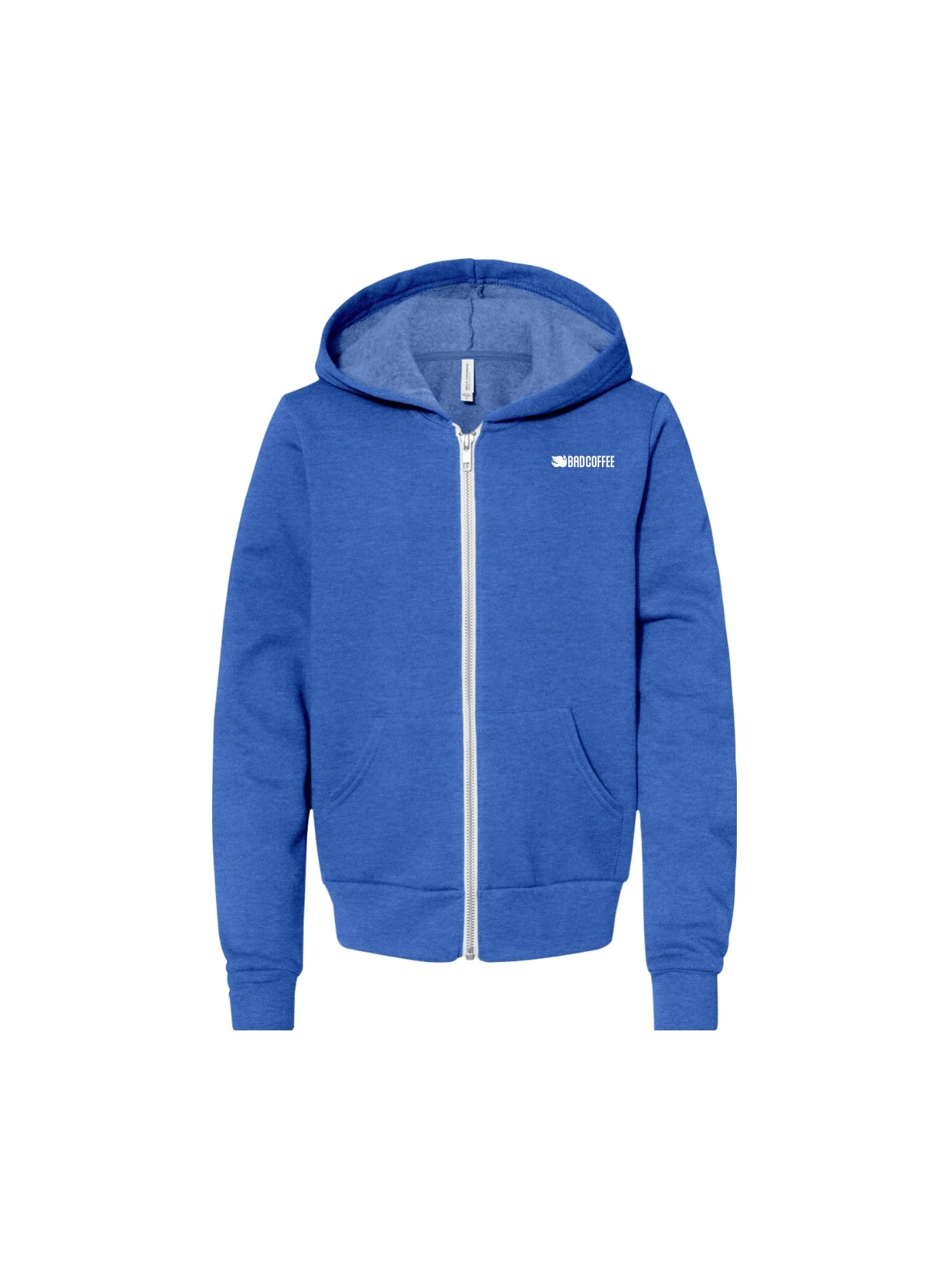 Bad Coffee Youth BELLA+CANVAS Fleece Hoodie