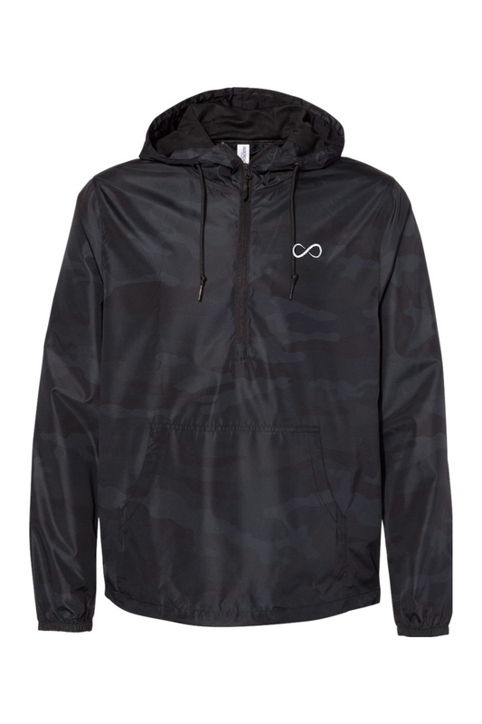 Independent Trading Co. Quarter-Zip Windbreaker Pullover Jacket Onfleet