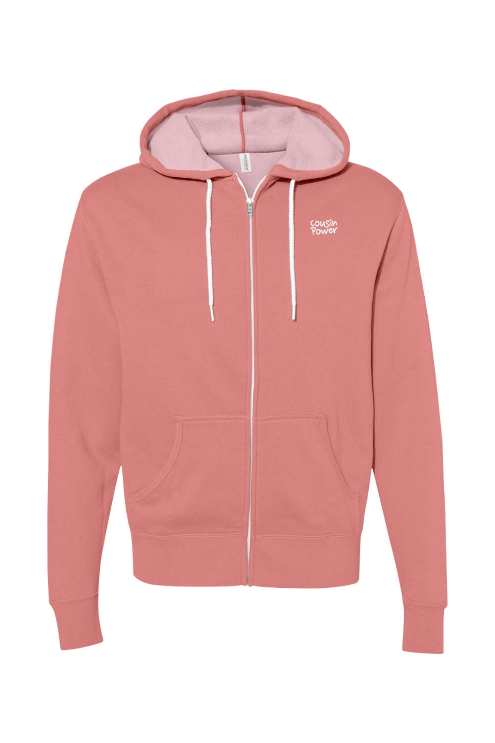Independent Trading Co. Unisex Lightweight Full-Zip Hooded Sweatshirt