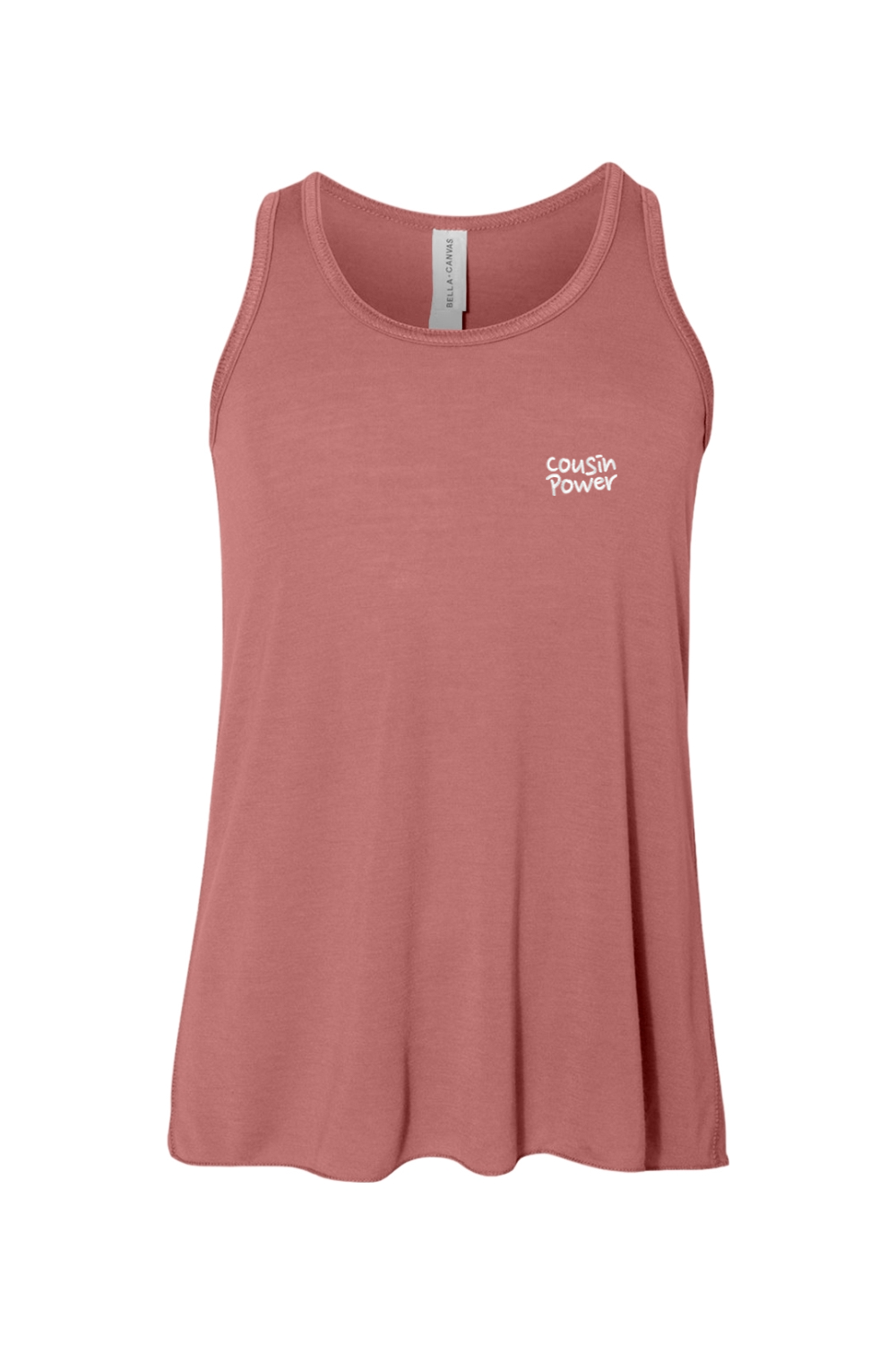 BELLA + CANVAS Youth Flowy Racerback Tank