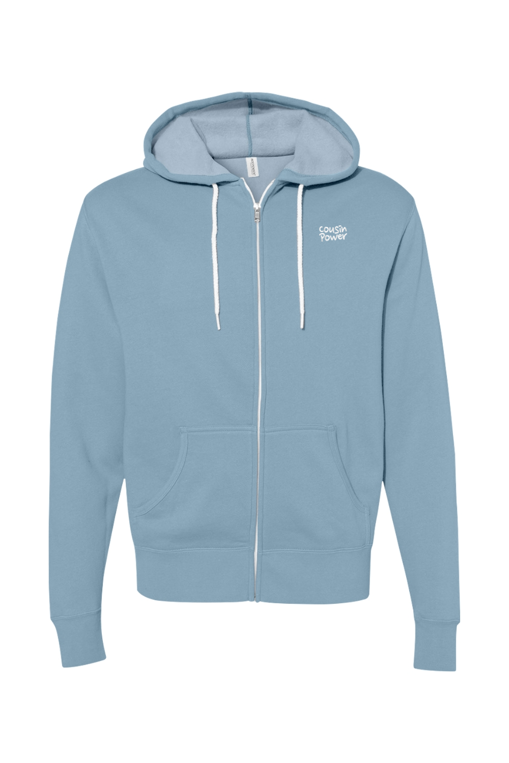 Independent Trading Co. Unisex Lightweight Full-Zip Hooded Sweatshirt